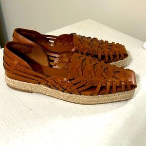 Sam & Libby Women’s Asha Espadrilles / Size 9 / Caramel / Excellent Condition